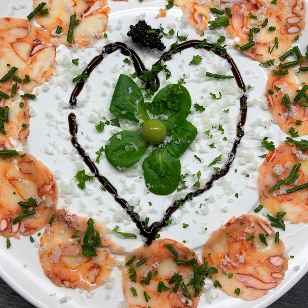 Carpaccio van Kreeft